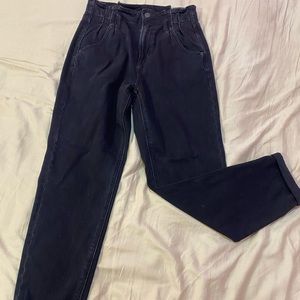 American Eagle Black Vintage Mom Jeans